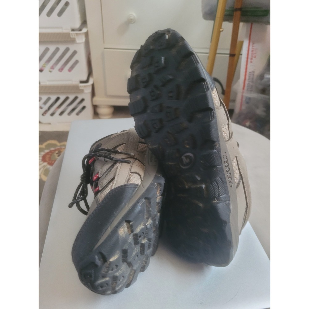 Merrell Shoe Low Lace Waterproof Hiking Sneakers Brown Black Size US 3.5 - Picture 9 of 9